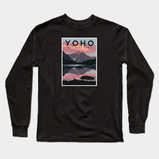 Yoho National Park Emerald Lake Long Sleeve T-Shirt